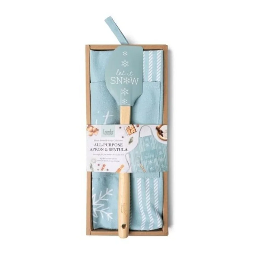 All-Purpose Apron & Spatula Set Let it Go GREAT GIFT! New on Box